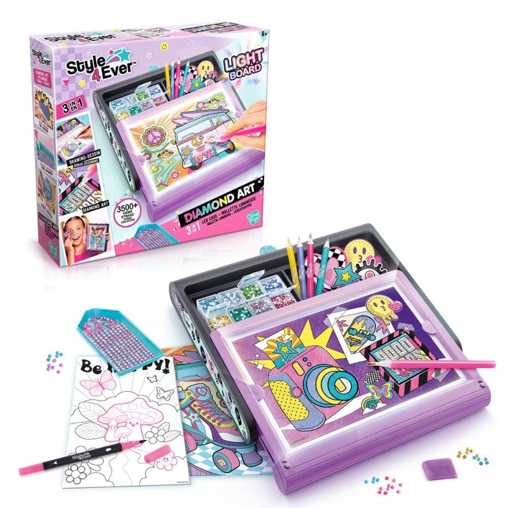Set creativ 3 in 1, Style 4 Ever, Diamond Art