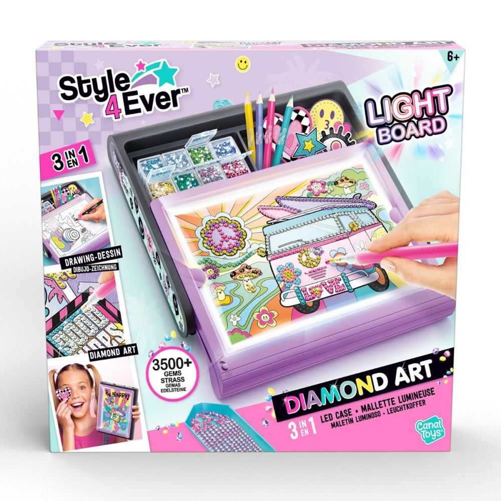 Set creativ 3 in 1, Style 4 Ever, Diamond Art