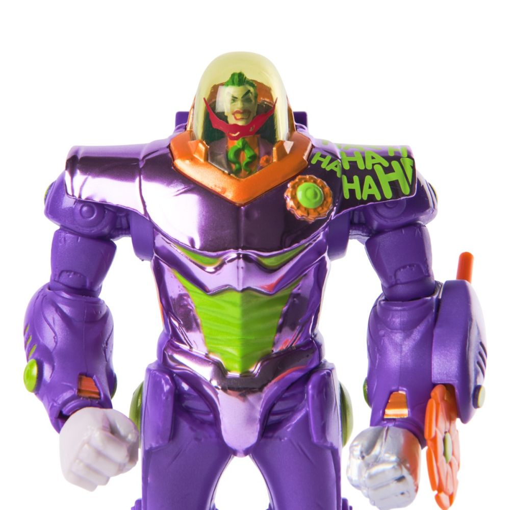 Set figurina cu armura, DC Comics, Metal Force, The Joker, 15 cm, 20148493