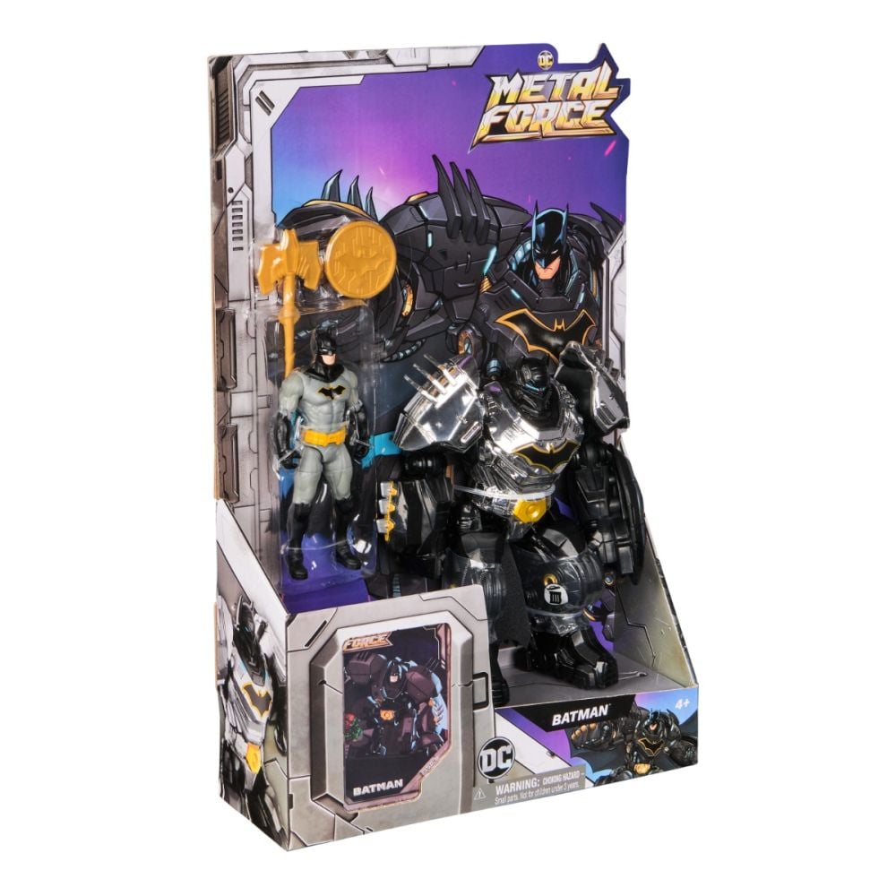 Set figurina cu armura, DC Comics, Batman, Metal Force, 15 cm, 20148492