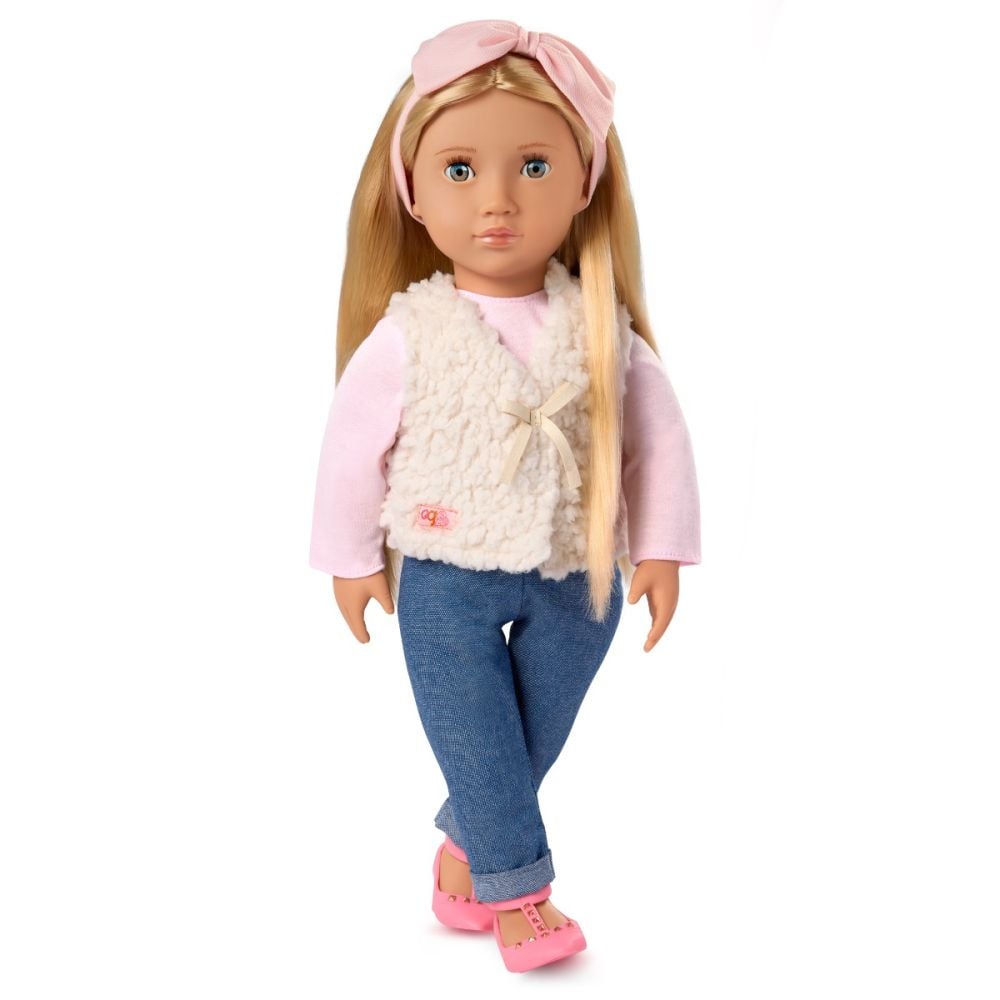 Papusa Emmie in blugi, Our Generation, 46 cm