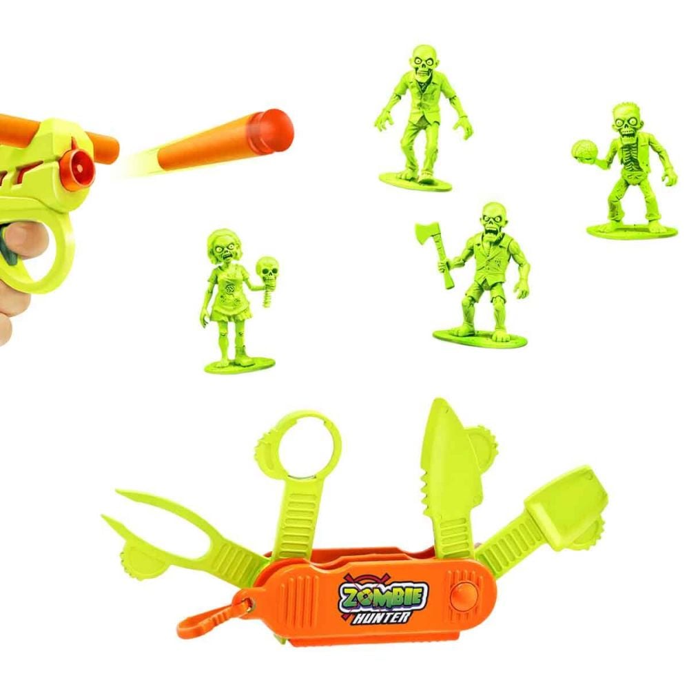 Set arme de jucarie, Lanard Toys, Pocket Protector Zombie Hunter