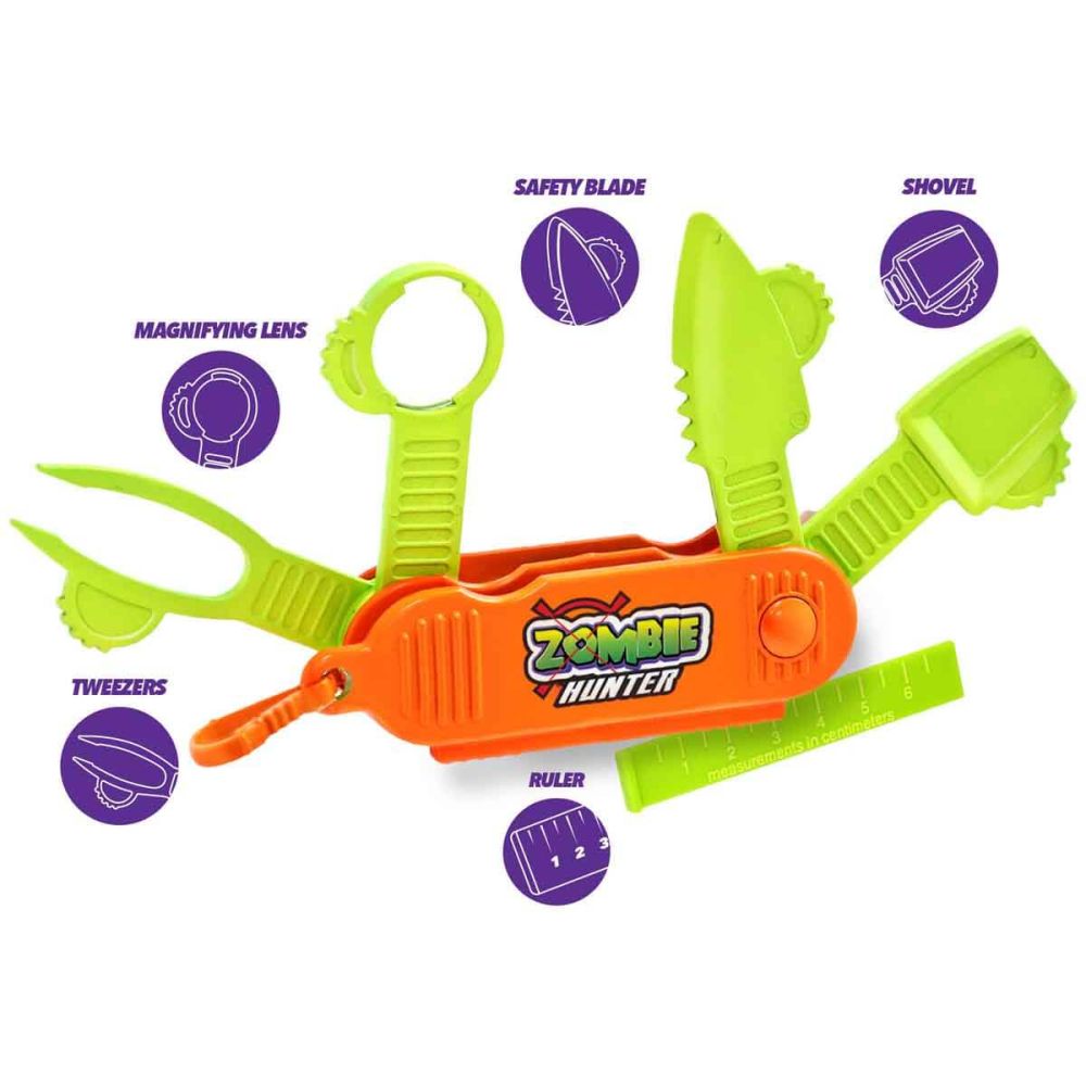 Set arme de jucarie, Lanard Toys, Pocket Protector Zombie Hunter