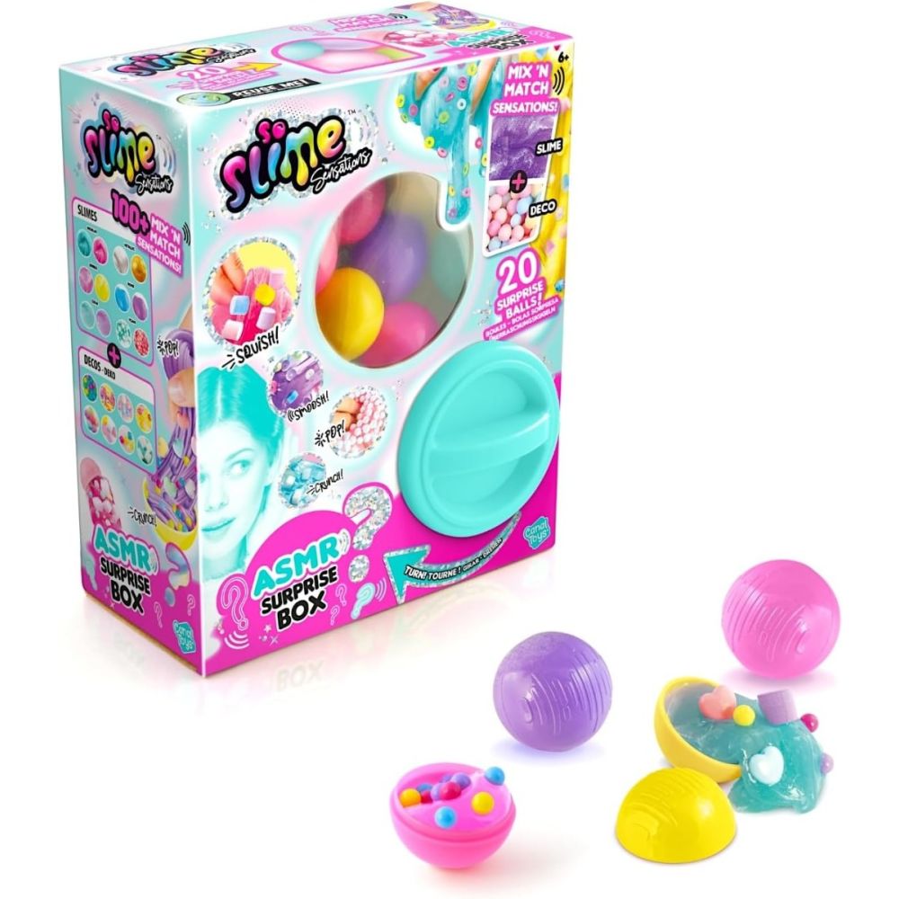 Set de joaca creativ, So Slime Sensations, ASMR Surprise Box