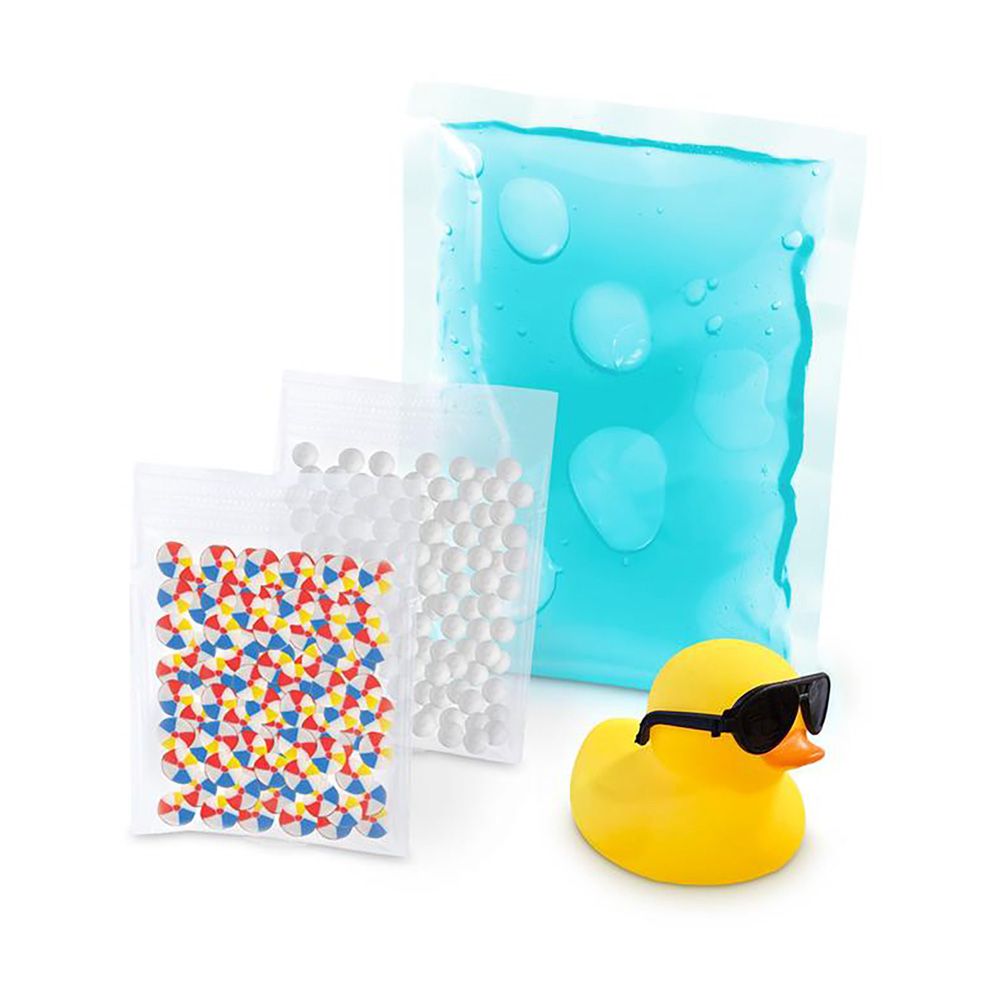 Set de joaca cu slime, So Slime DIY, Duck Pool Party, Galben