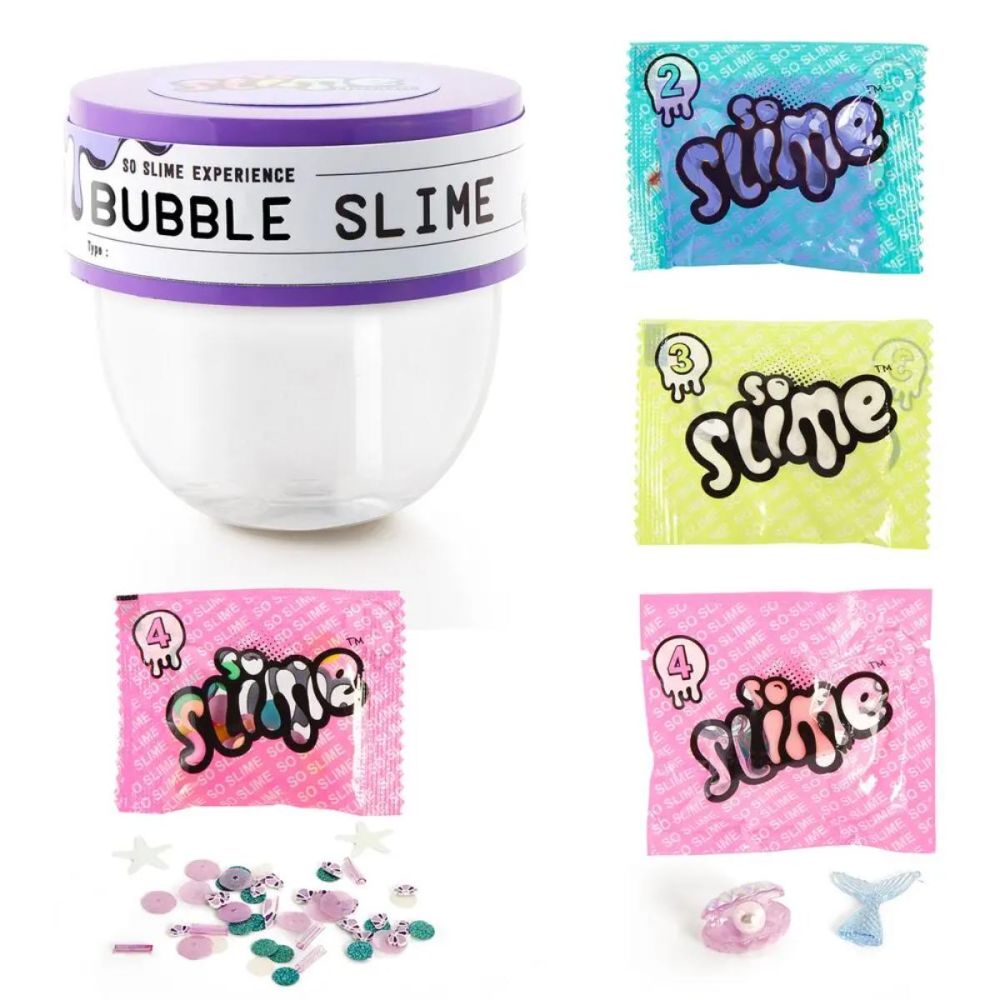 Set de joaca creativ, So Slime DIY, Bubbles Slime