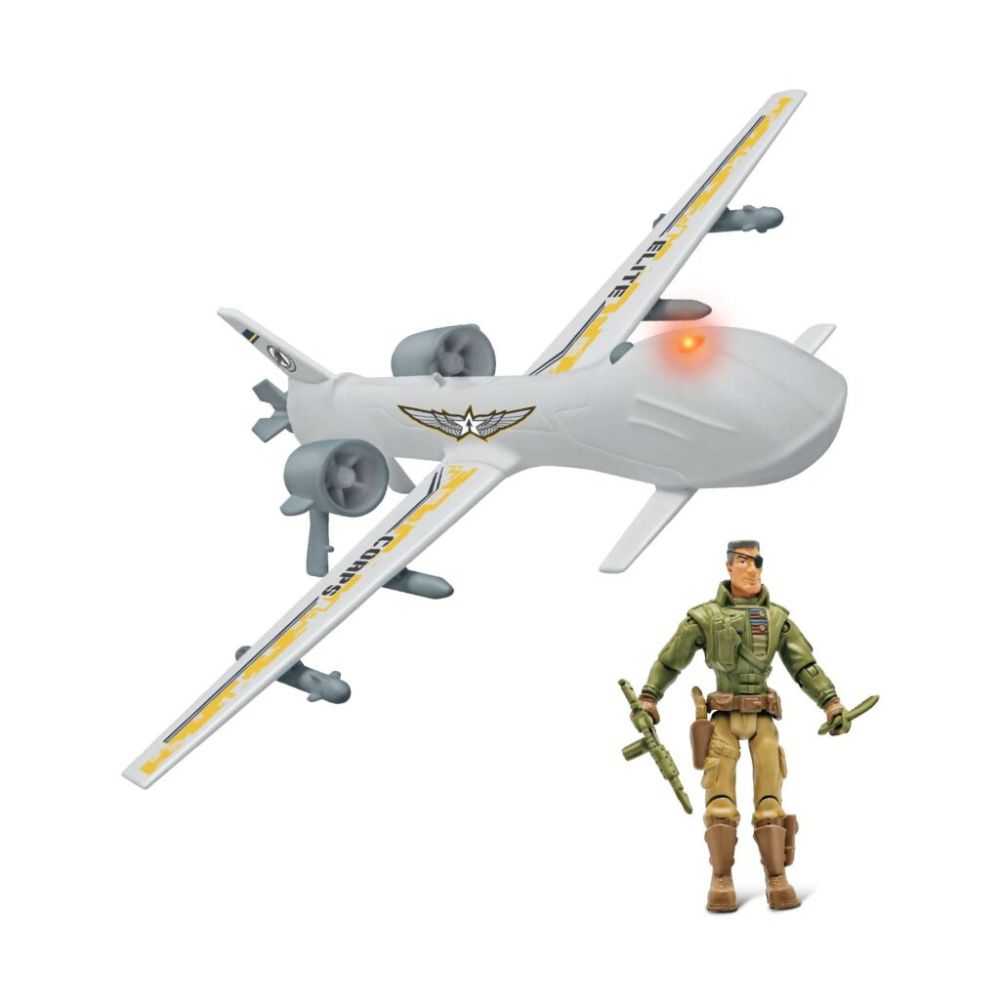 Avion de lupta si figurina, Lanard Toys, The Corps Universe, Elite Corps