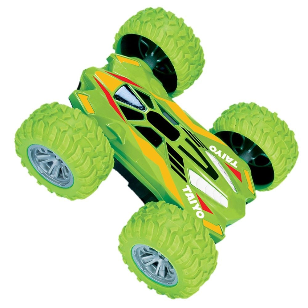 Masina cu telecomanda, Taiyo, Stunt Runner 360, Verde