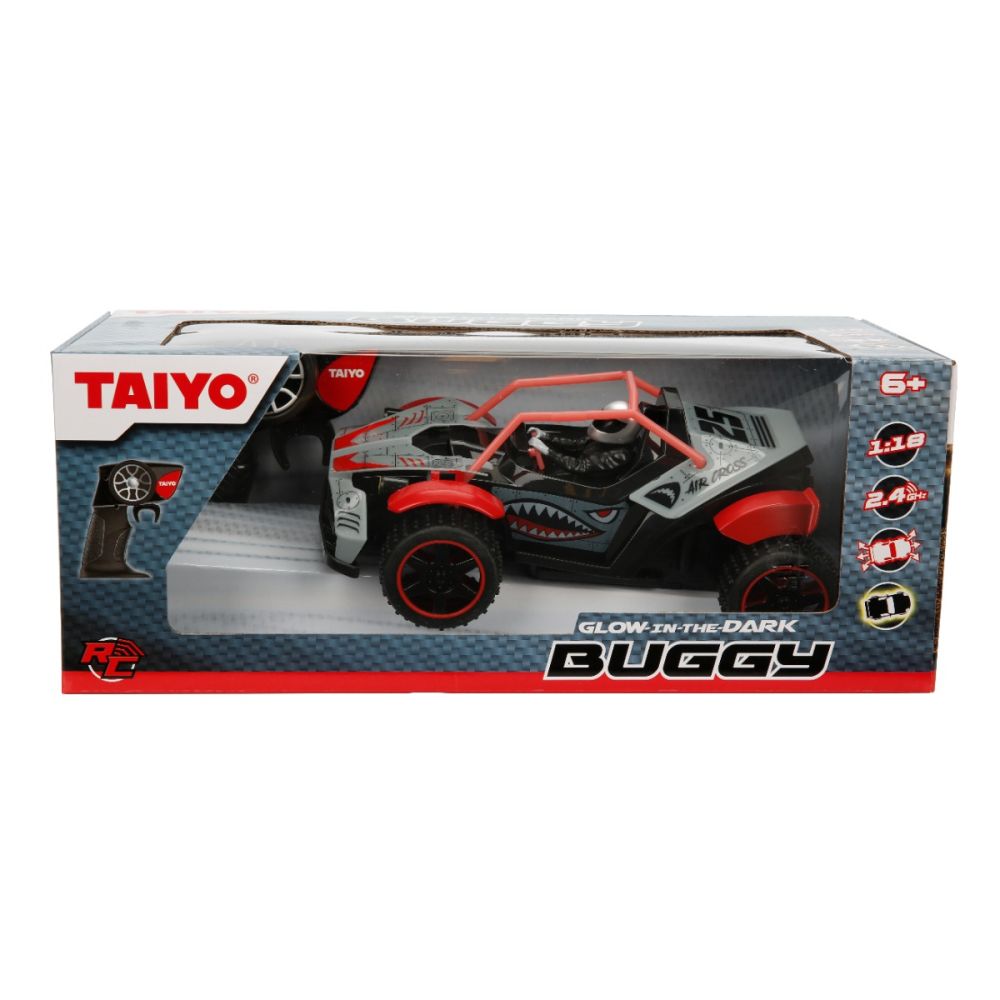 Masina cu telecomanda Buggy, Taiyo, Glow in the Dark, Air Cross
