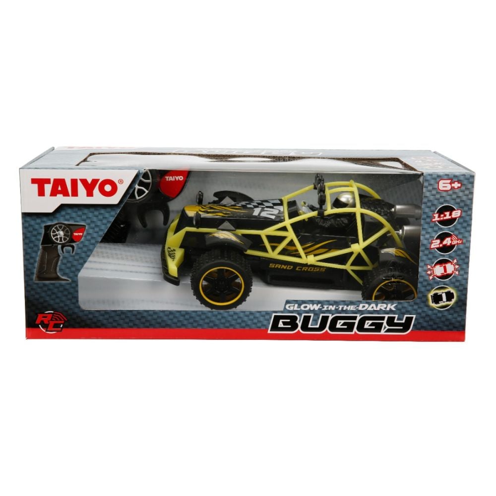 Masina cu telecomanda Buggy, Taiyo, Glow in the Dark, Sand cross