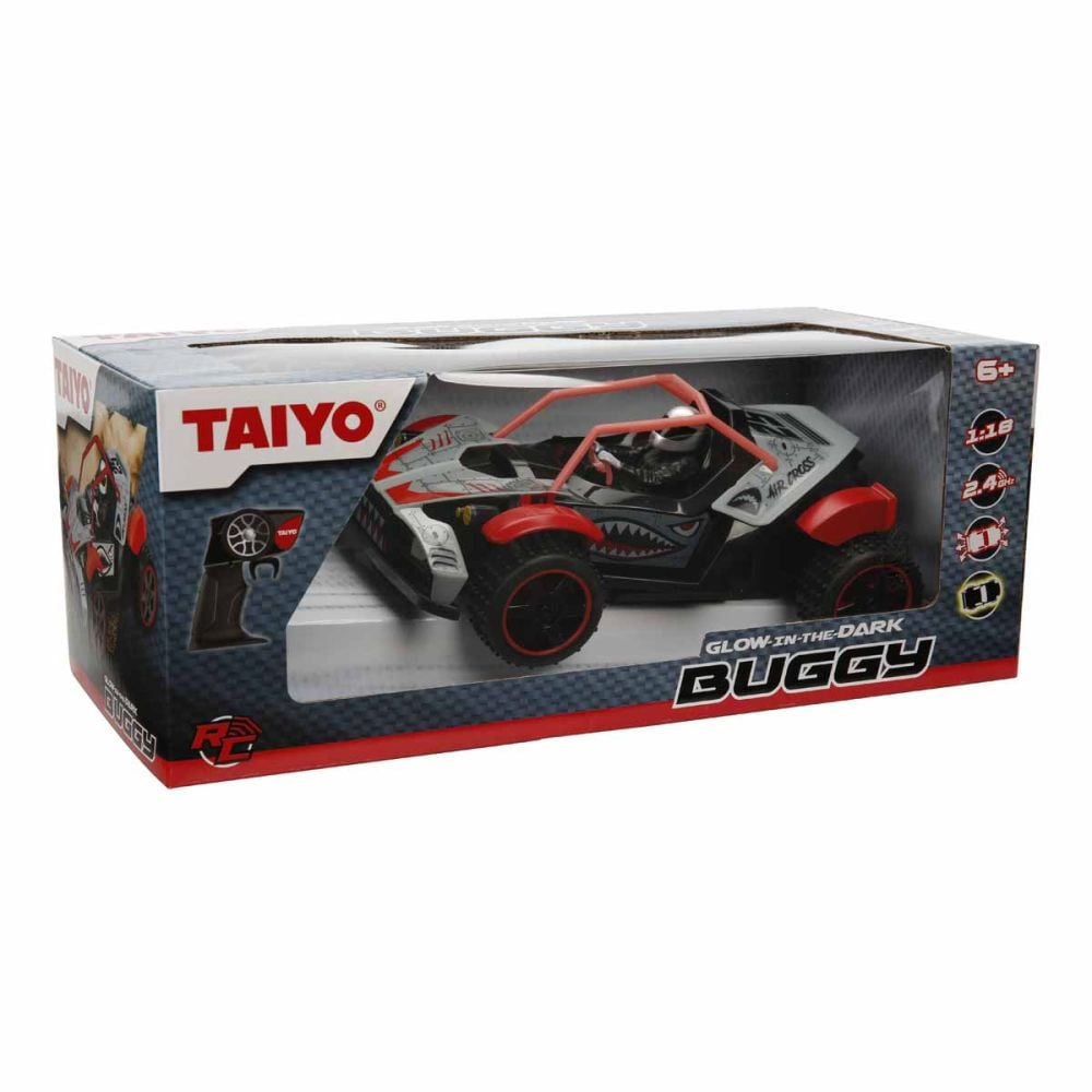 Masina cu telecomanda Buggy, Taiyo, Glow in the Dark, Air Cross
