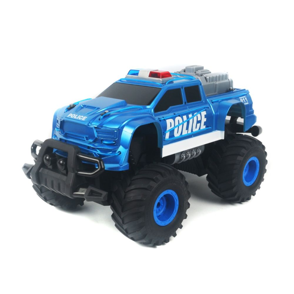 Masina de teren 4x4 cu telecomanda, Crazon, 1:14, Police