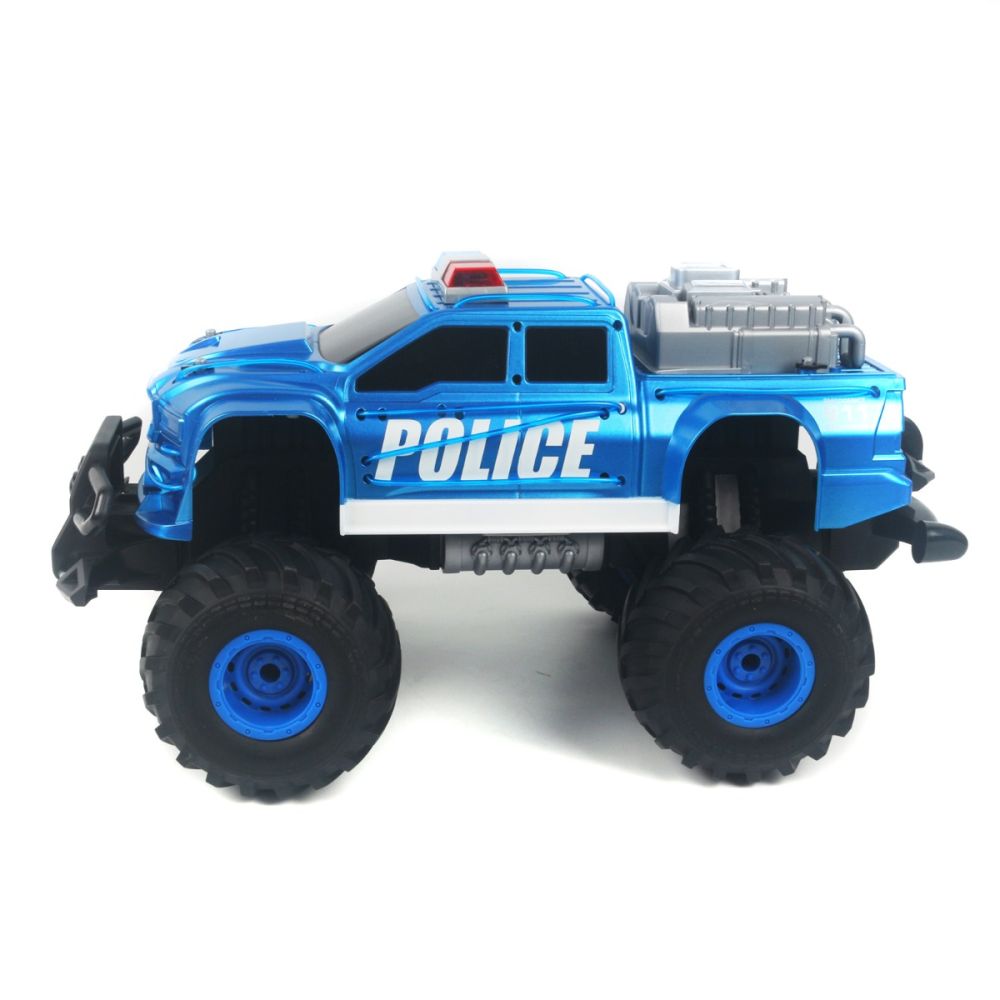 Masina de teren 4x4 cu telecomanda, Crazon, 1:14, Police