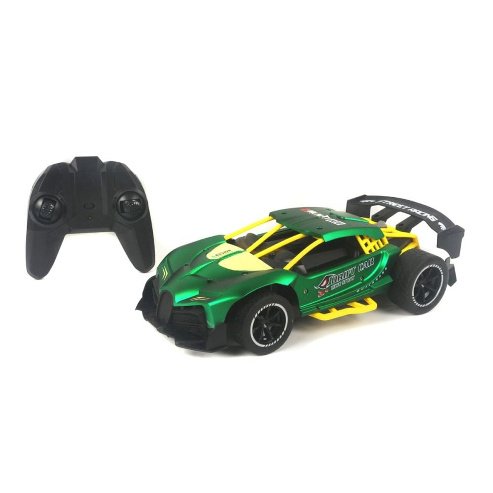 Masina de curse cu telecomanda, Crazon, Mist Spray, 1:14, Verde