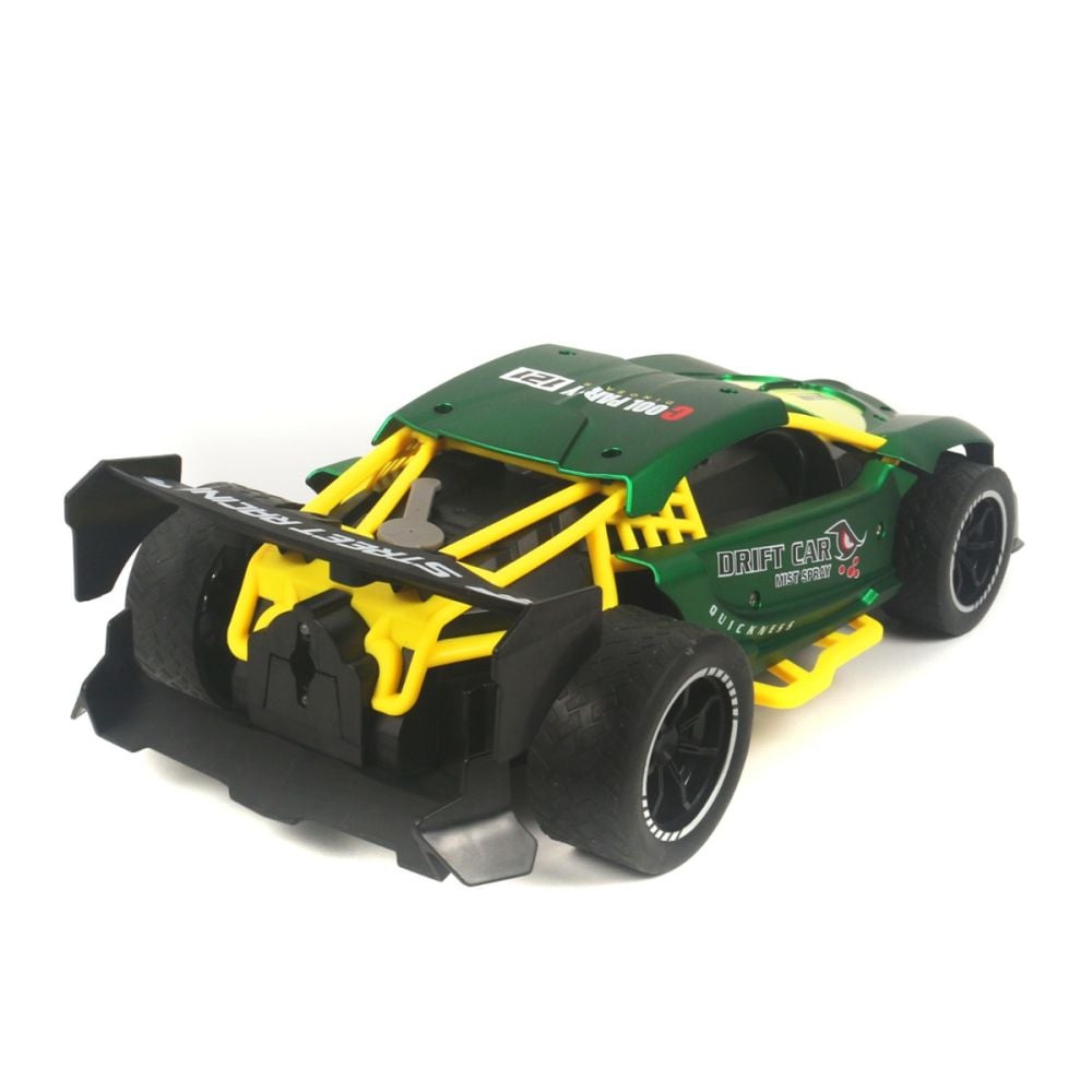 Masina de curse cu telecomanda, Crazon, Mist Spray, 1:14, Verde