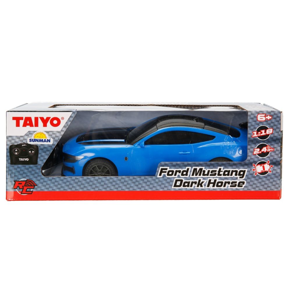 Masina cu telecomanda, Taiyo, Ford Mustang GTD Dark Horse, Blue