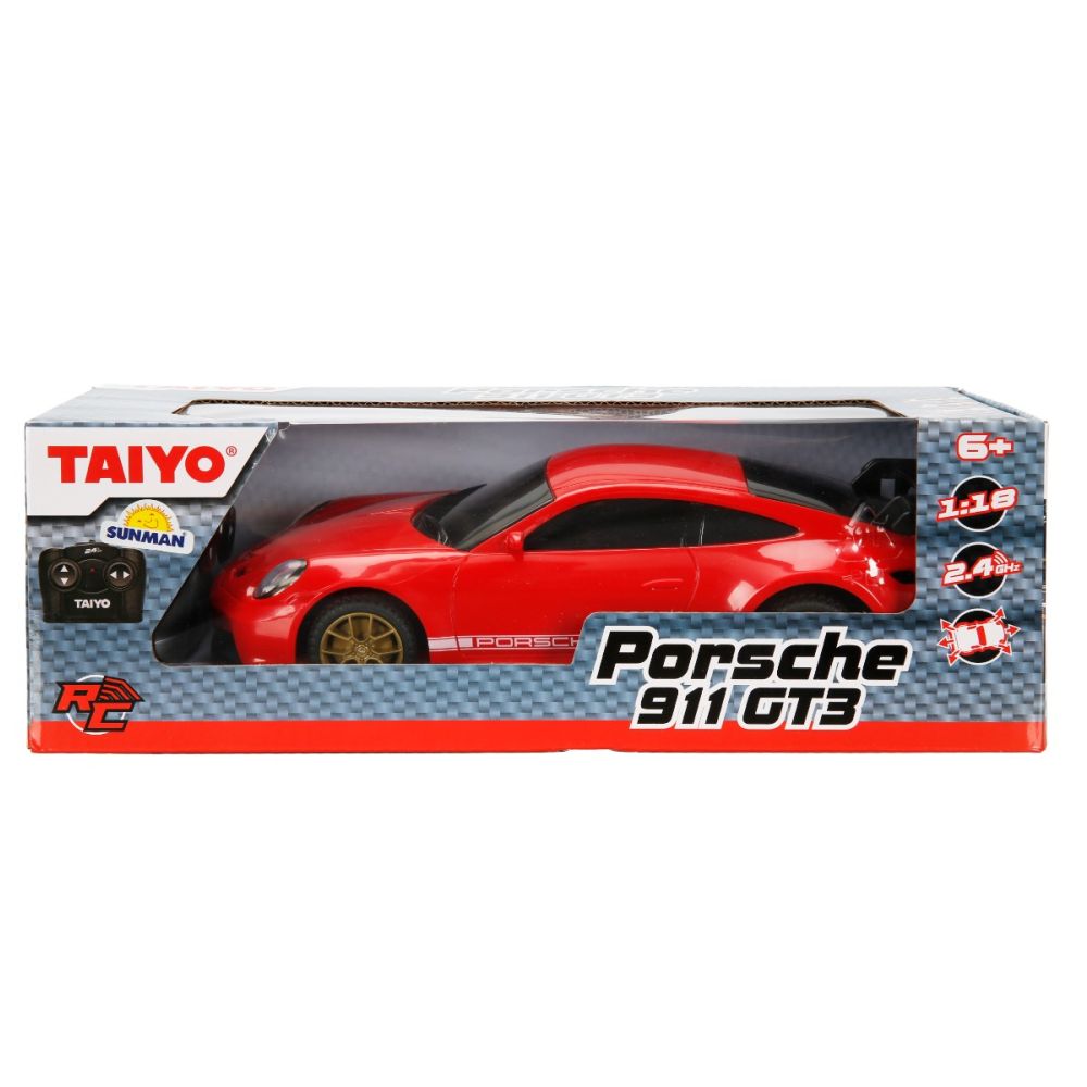 Masina cu telecomanda, Taiyo, Porsche 911 GT3, Rosu