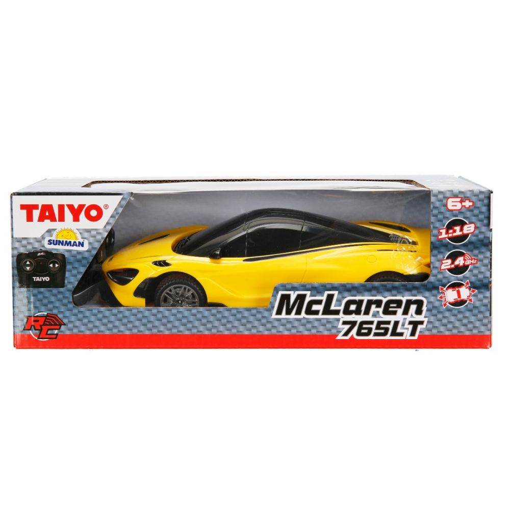 Masina cu telecomanda, Taiyo, McLaren 765LT, Galben