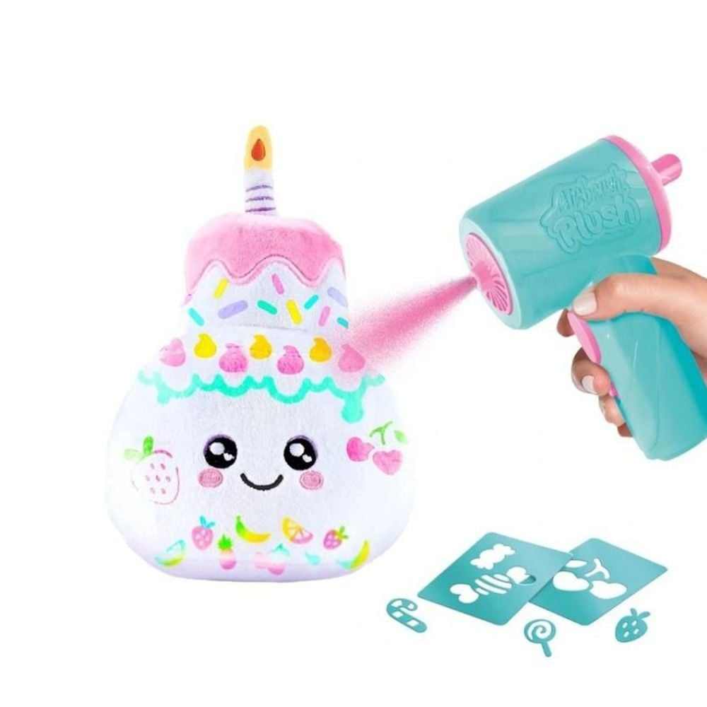 Jucarie de plus de colorat, Airbrush Plush, Food'tastic Squishy