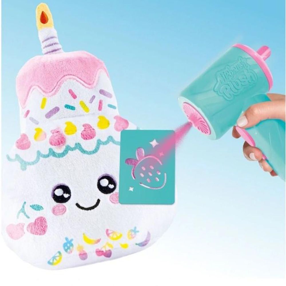 Jucarie de plus de colorat, Airbrush Plush, Food'tastic Squishy