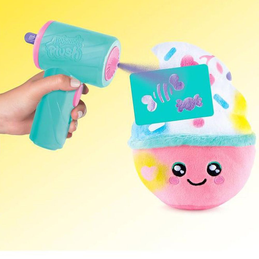 Jucarie de plus de colorat, Airbrush Plush, Food'tastic Squishy