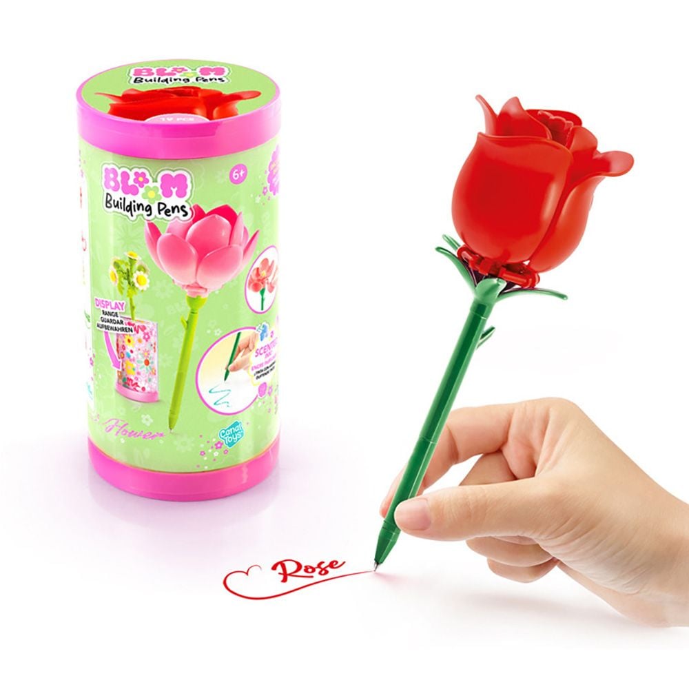 Set de creat pix cu cerneala parfumata, Bloom, Flower