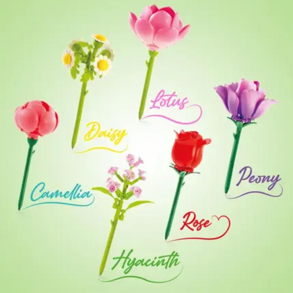 Set de creat pix cu cerneala parfumata, Bloom, Flower