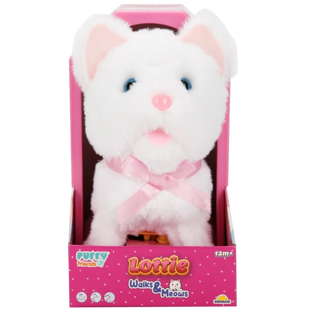 Jucarie de plus interactiva, Puffy Friends, pisicuta Lottie