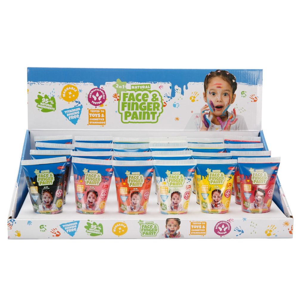 Vopsea naturala pentru fata si degete, Boti, 65 ml