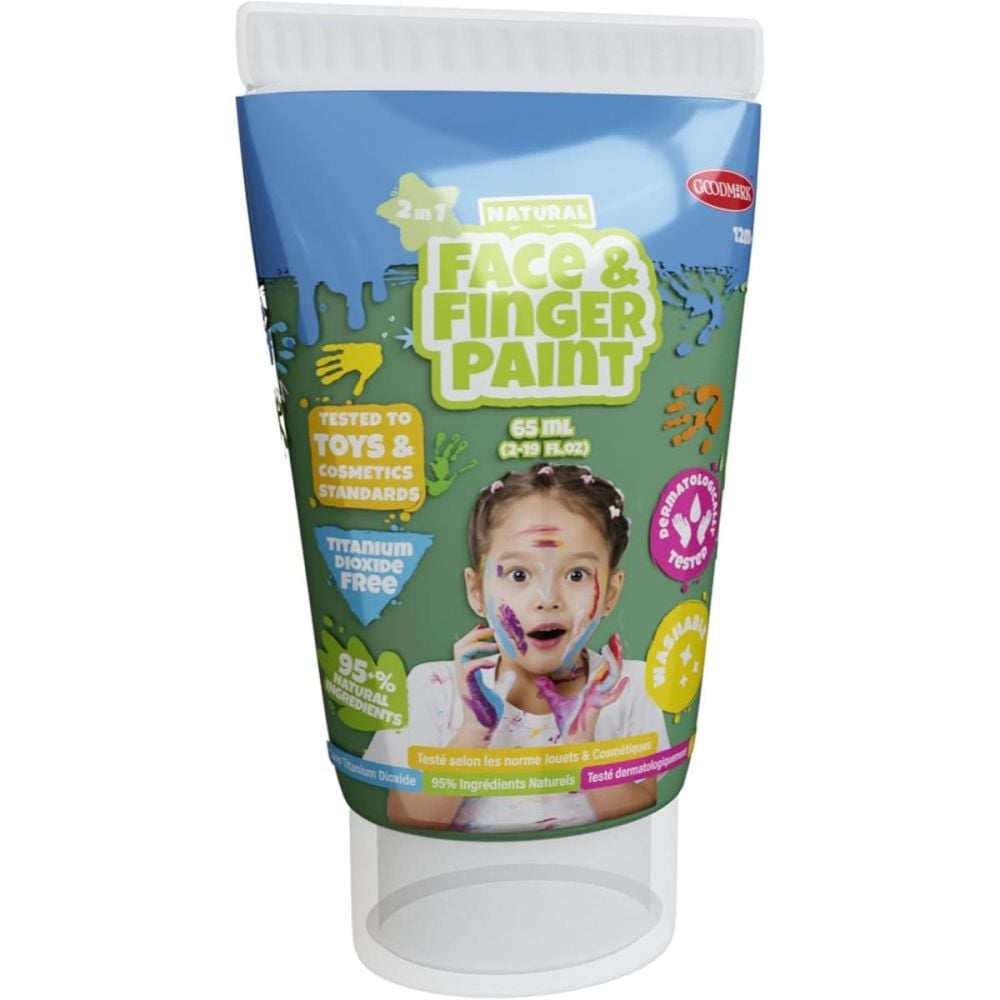 Vopsea naturala pentru fata si degete, Boti, 65 ml
