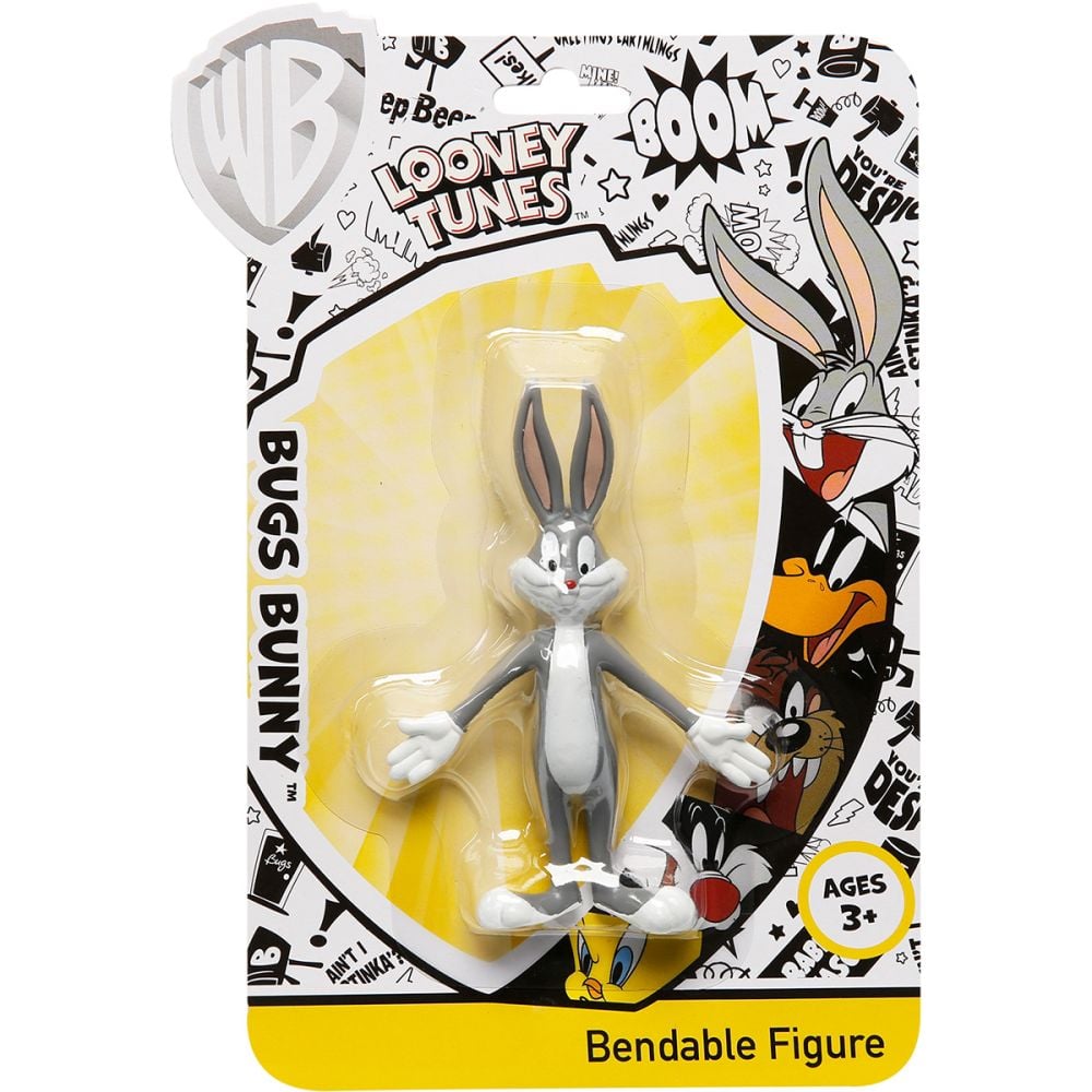 Figurina flexibila, Looney Tunes, Bugs Bunny, 10 cm
