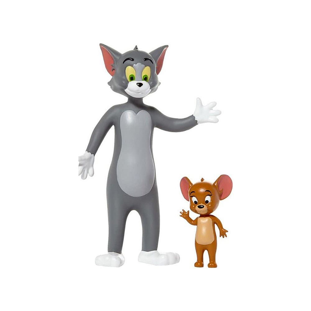 Set 2 figurine flexibile, Tom si Jerry