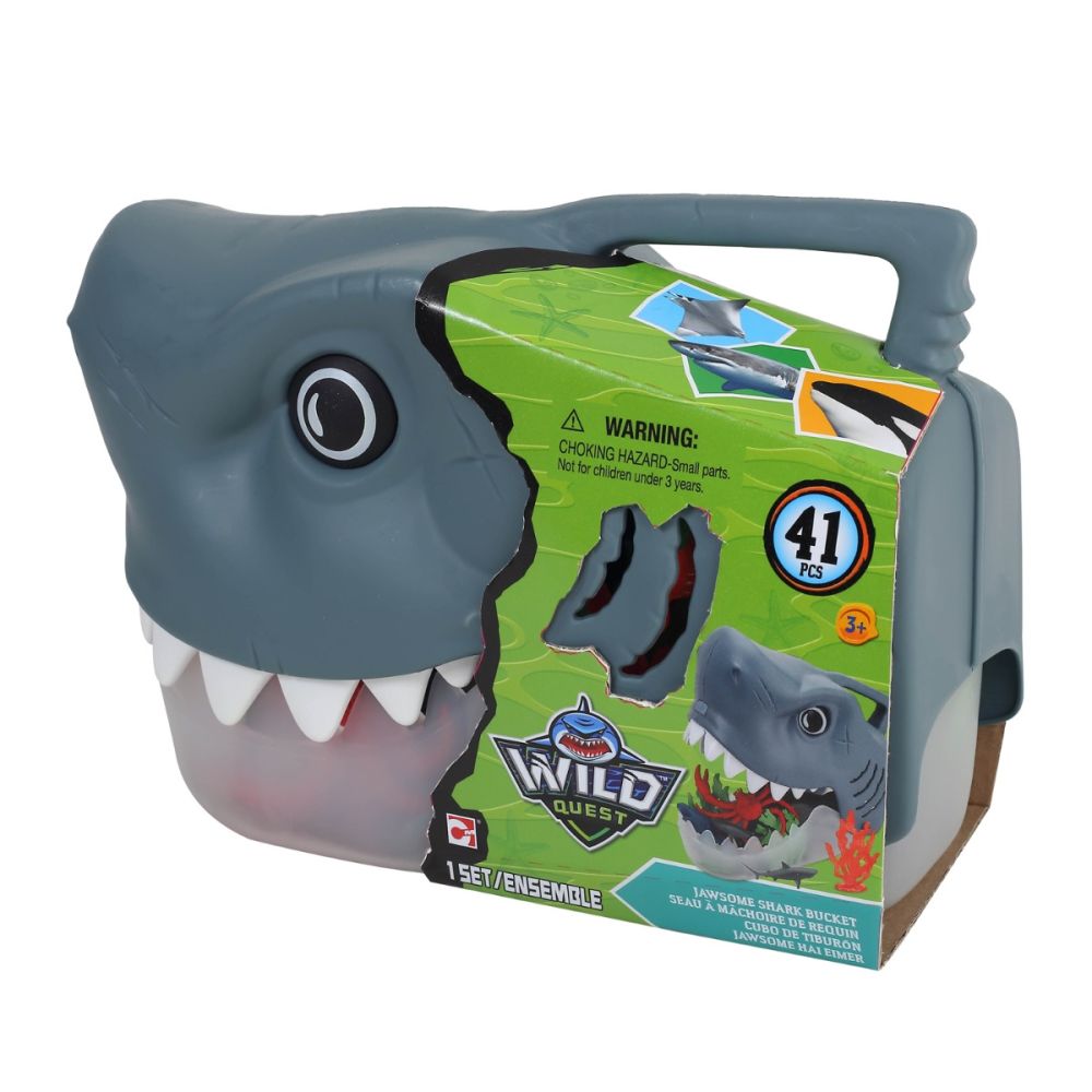 Set de joaca, Wild Quest, Jawsome Shark, 41 piese
