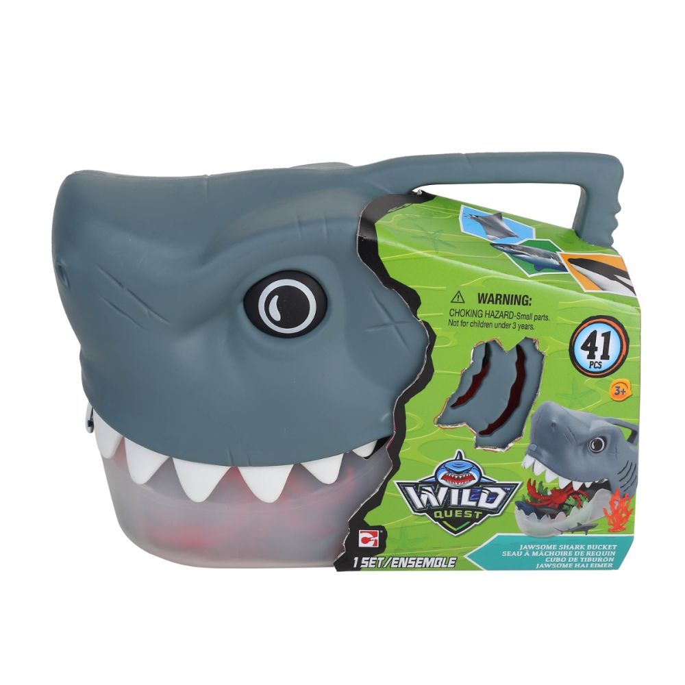 Set de joaca, Wild Quest, Jawsome Shark, 41 piese