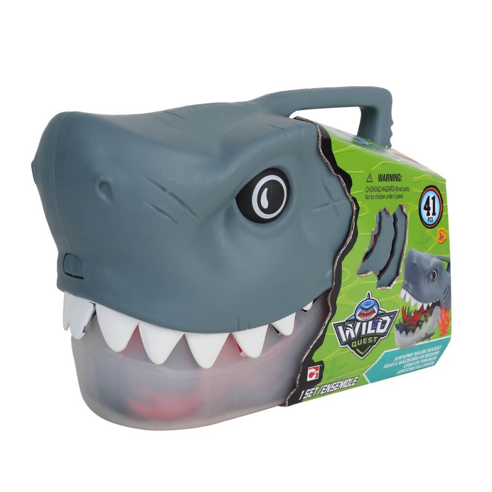 Set de joaca, Wild Quest, Jawsome Shark, 41 piese