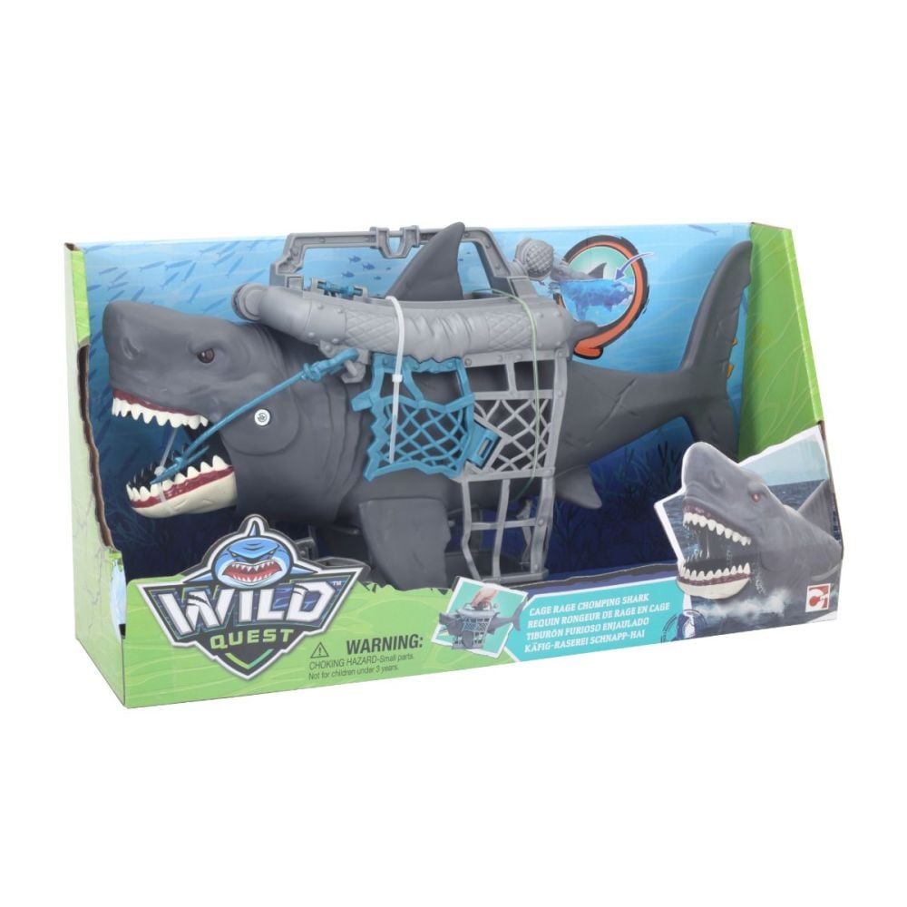 Set de joaca rechin in cusca, Wild Quest