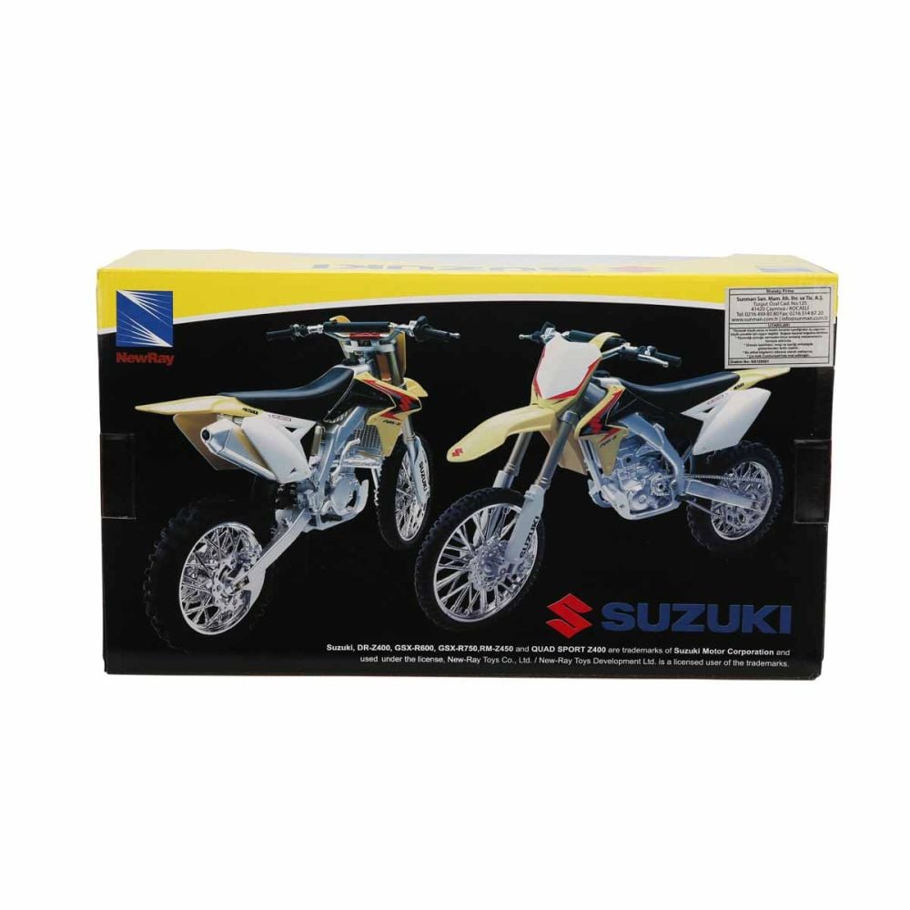 Motocicleta metalica, New Ray, Suzuki RM-Z450 2014, 1:6