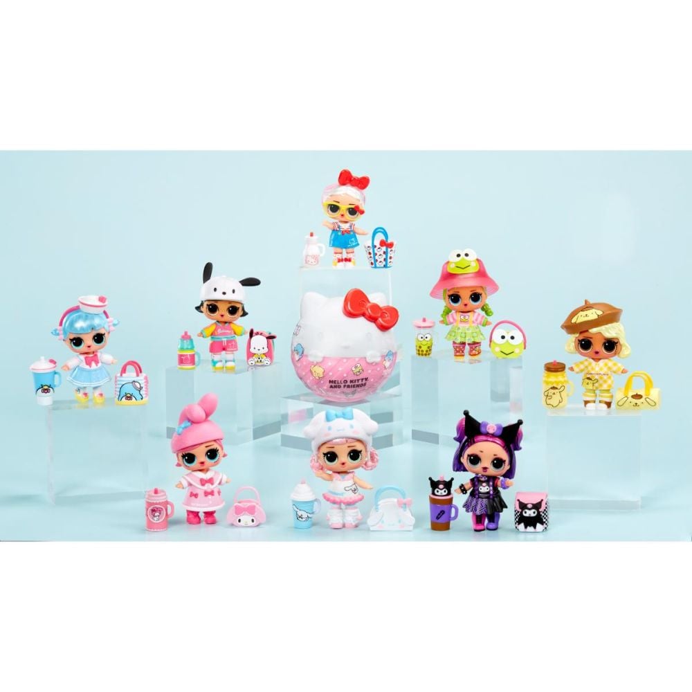 LOL Surprise! Hello Kitty 11個セット Papusa surpriza, LOL Surprise, Loves Hello Kitty and Friends Tots