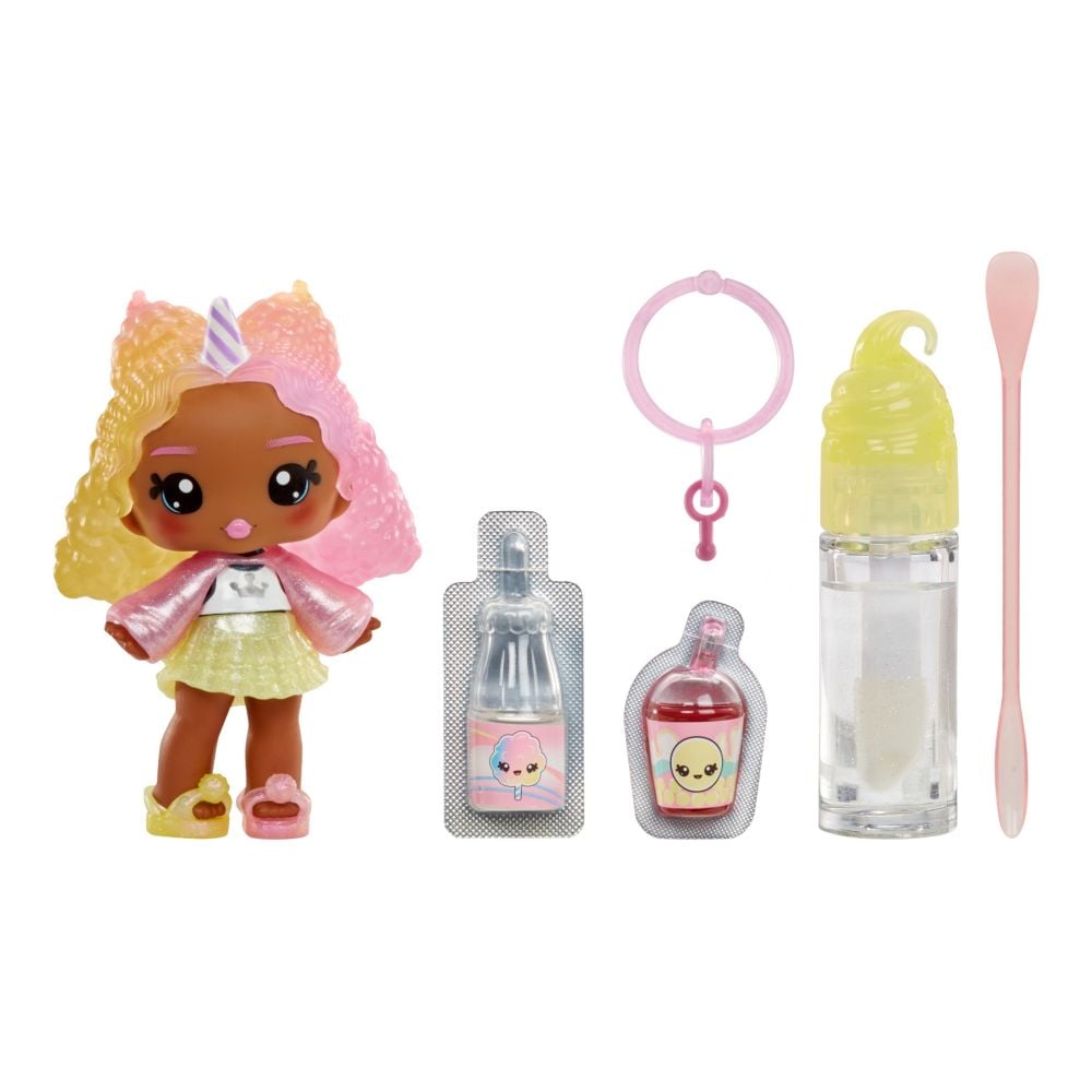 Papusa Yummiland, Lipgloss Doll S2, Nia Candy Fluff, 525462EUC