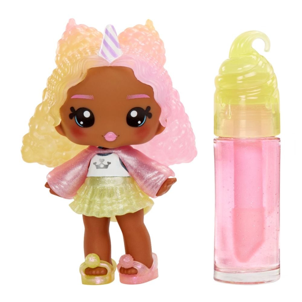 Papusa Yummiland, Lipgloss Doll S2, Nia Candy Fluff, 525462EUC