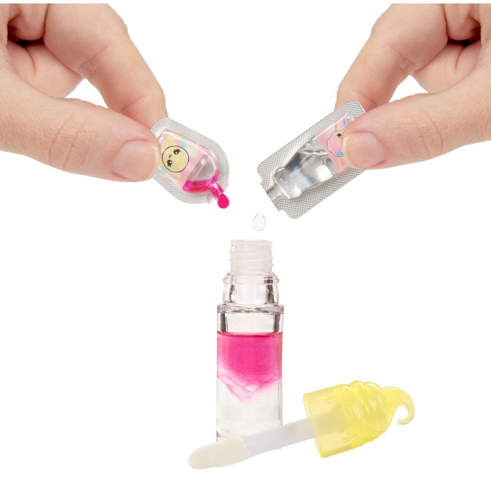 Papusa Yummiland, Lipgloss Doll S2, Nia Candy Fluff, 525462EUC