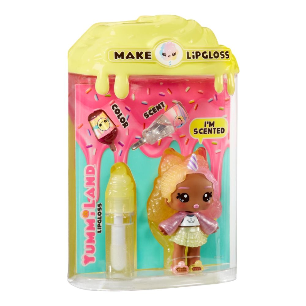 Papusa Yummiland, Lipgloss Doll S2, Nia Candy Fluff, 525462EUC