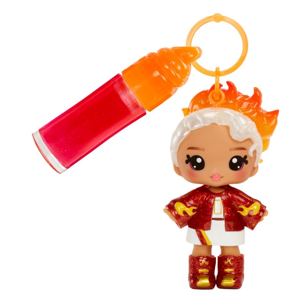 Papusa Yummiland, Lipgloss Doll S2, Amber Cinnamon, 525615EUC