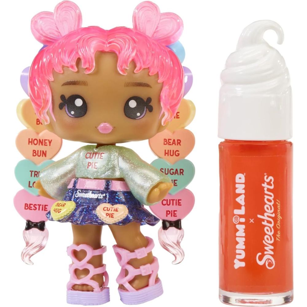 Papusa Yummiland, Lipgloss Doll Sweethearts, Lily Hearts, 526438EUC