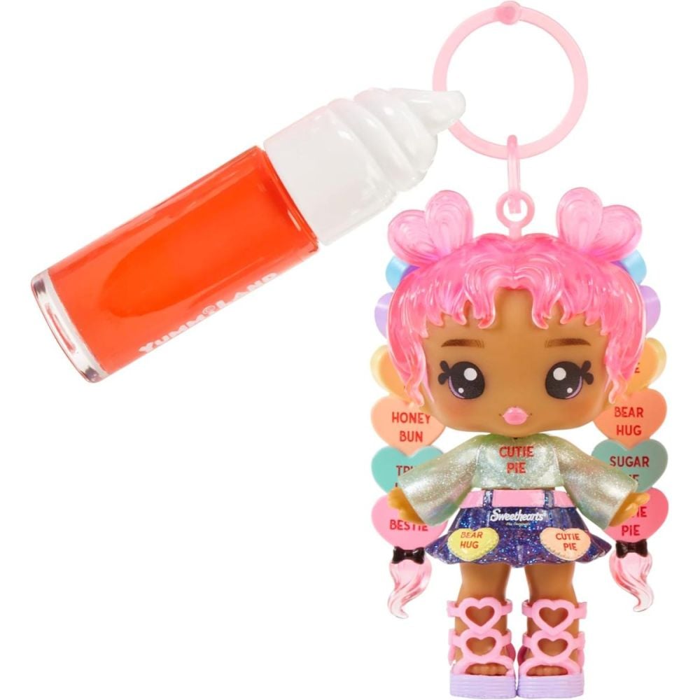 Papusa Yummiland, Lipgloss Doll Sweethearts, Lily Hearts, 526438EUC