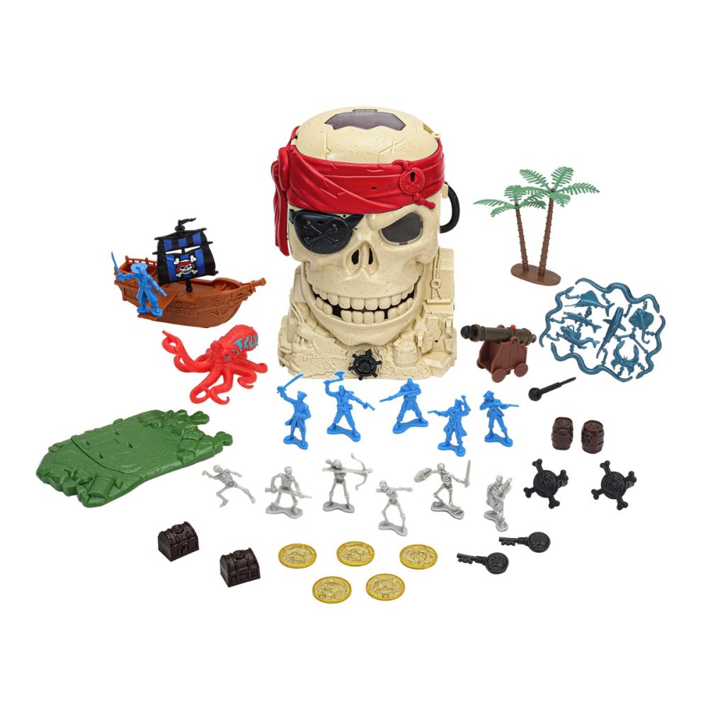 Set de joaca, Bucket Master, Comoara din craniu, 45 piese
