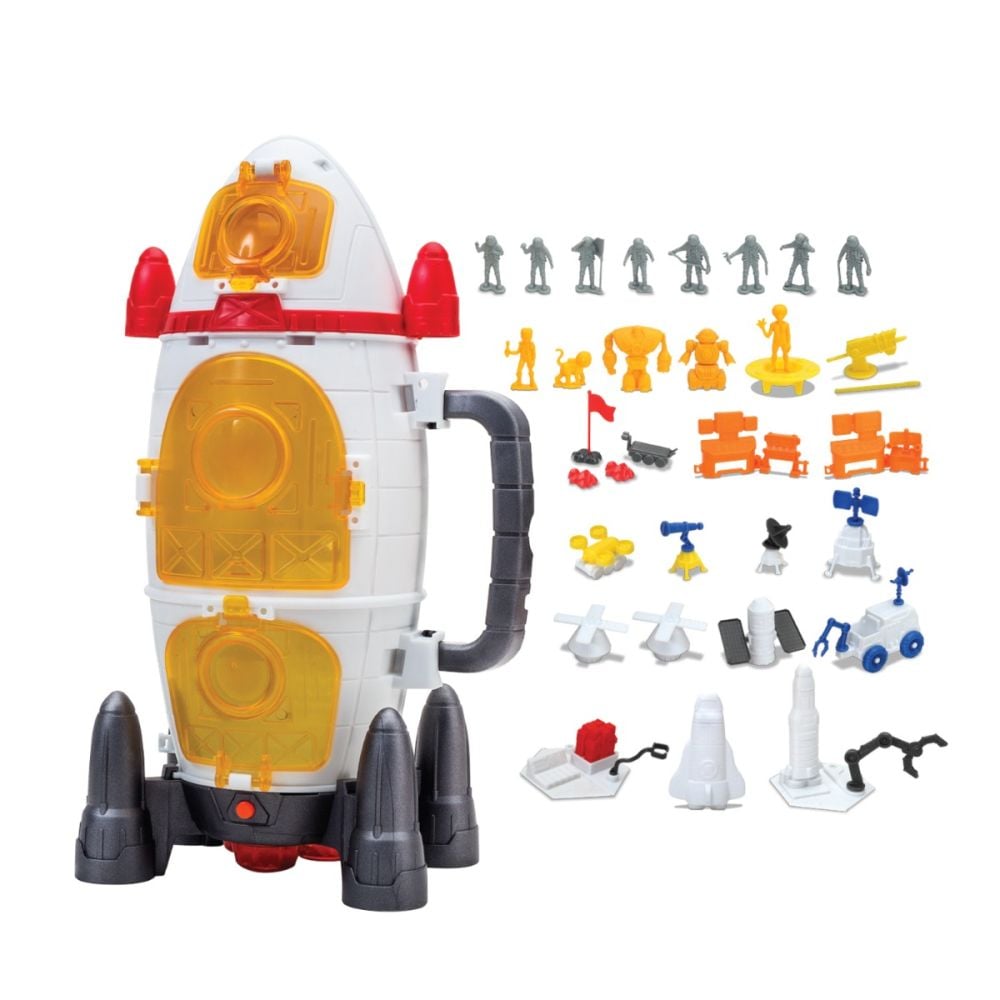 Set de joaca, Bucket Master, Nava spatiala, 60 piese