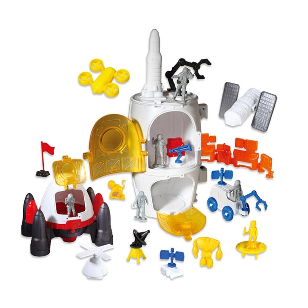 Set de joaca, Bucket Master, Nava spatiala, 60 piese