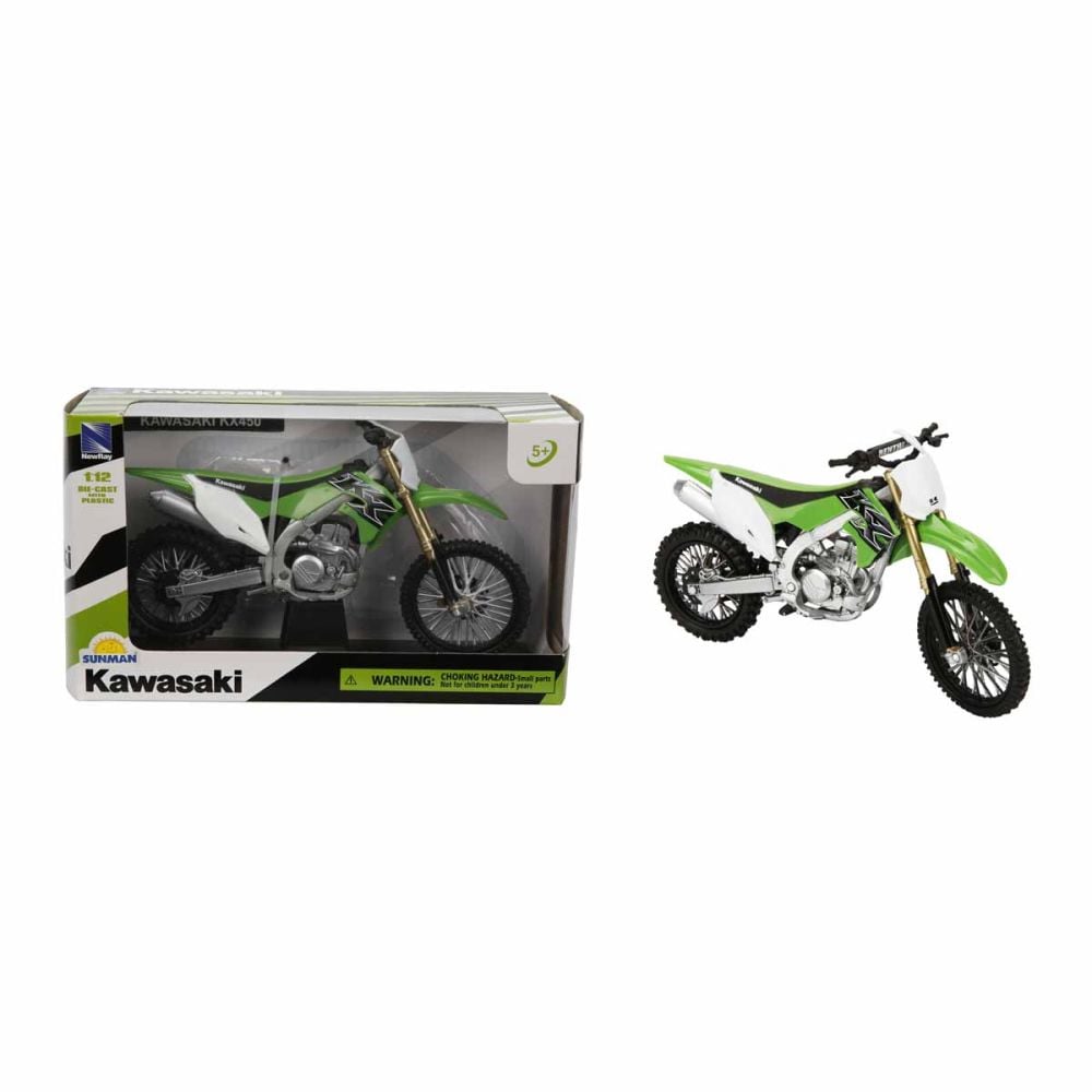 Motocicleta metalica, New Ray, Kawasaki KX450F 2019, 1:12