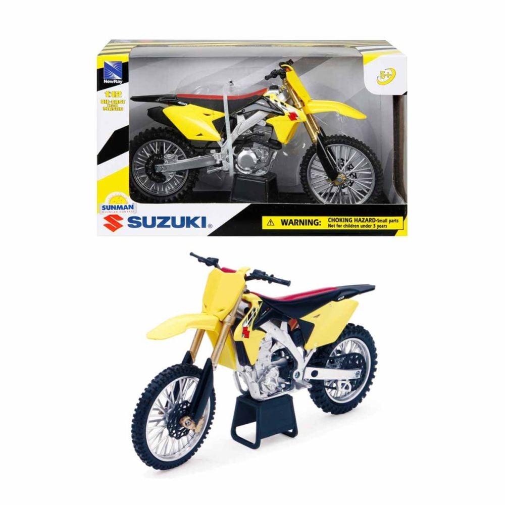 Motocicleta metalica, New Ray, Suzuki RM-Z450 2014, 1:12